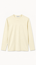 INTERLOCK SUPIMA LONGSLEEVE | CREME