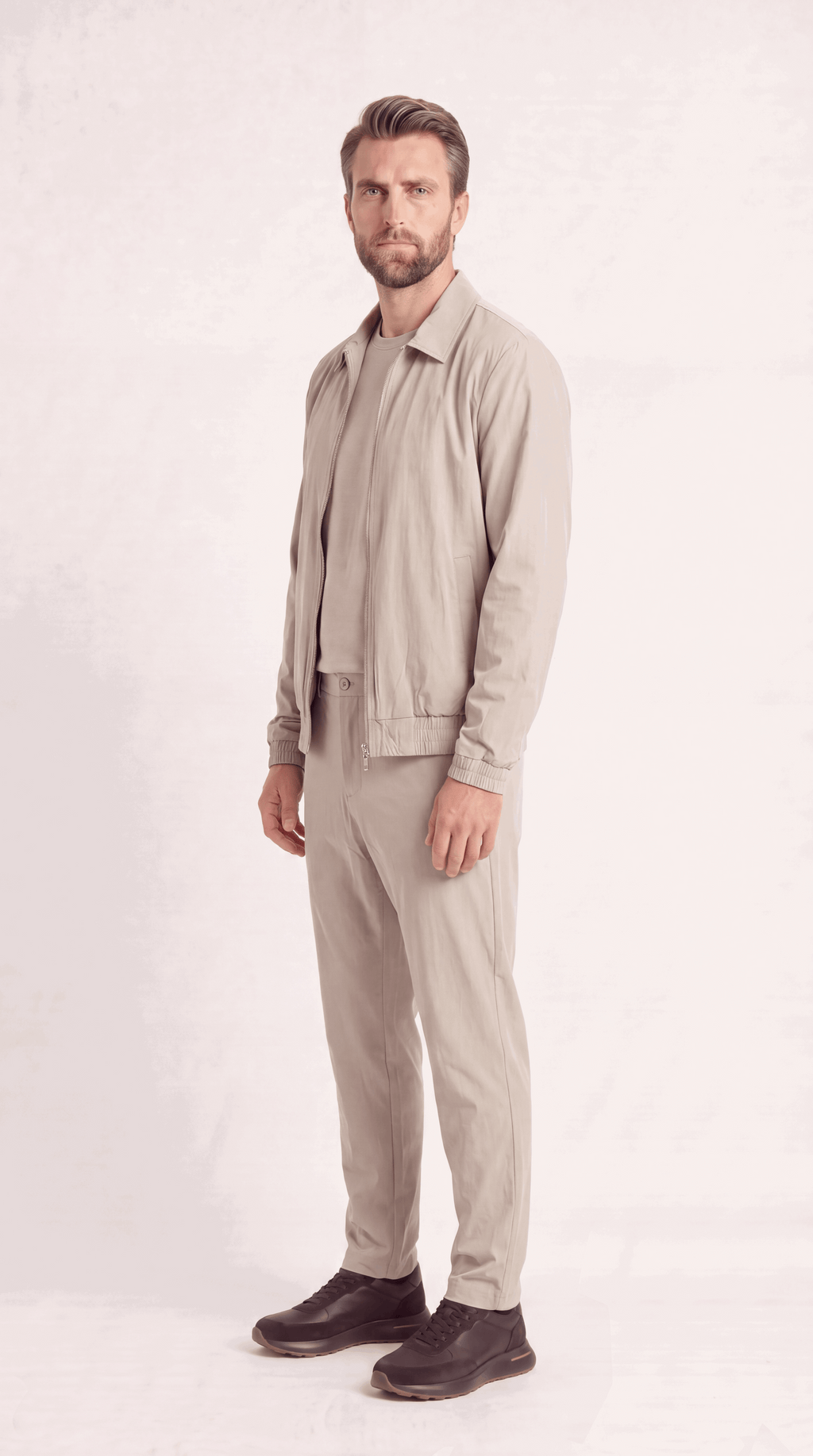 GREIGE TECH SUIT