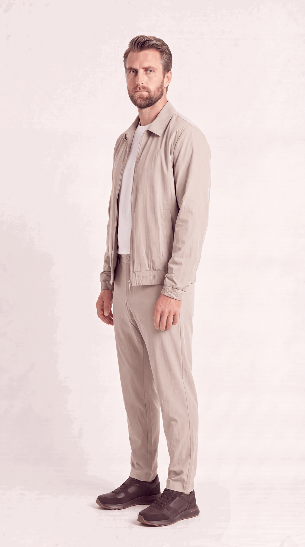 BEIGE TECH SUIT