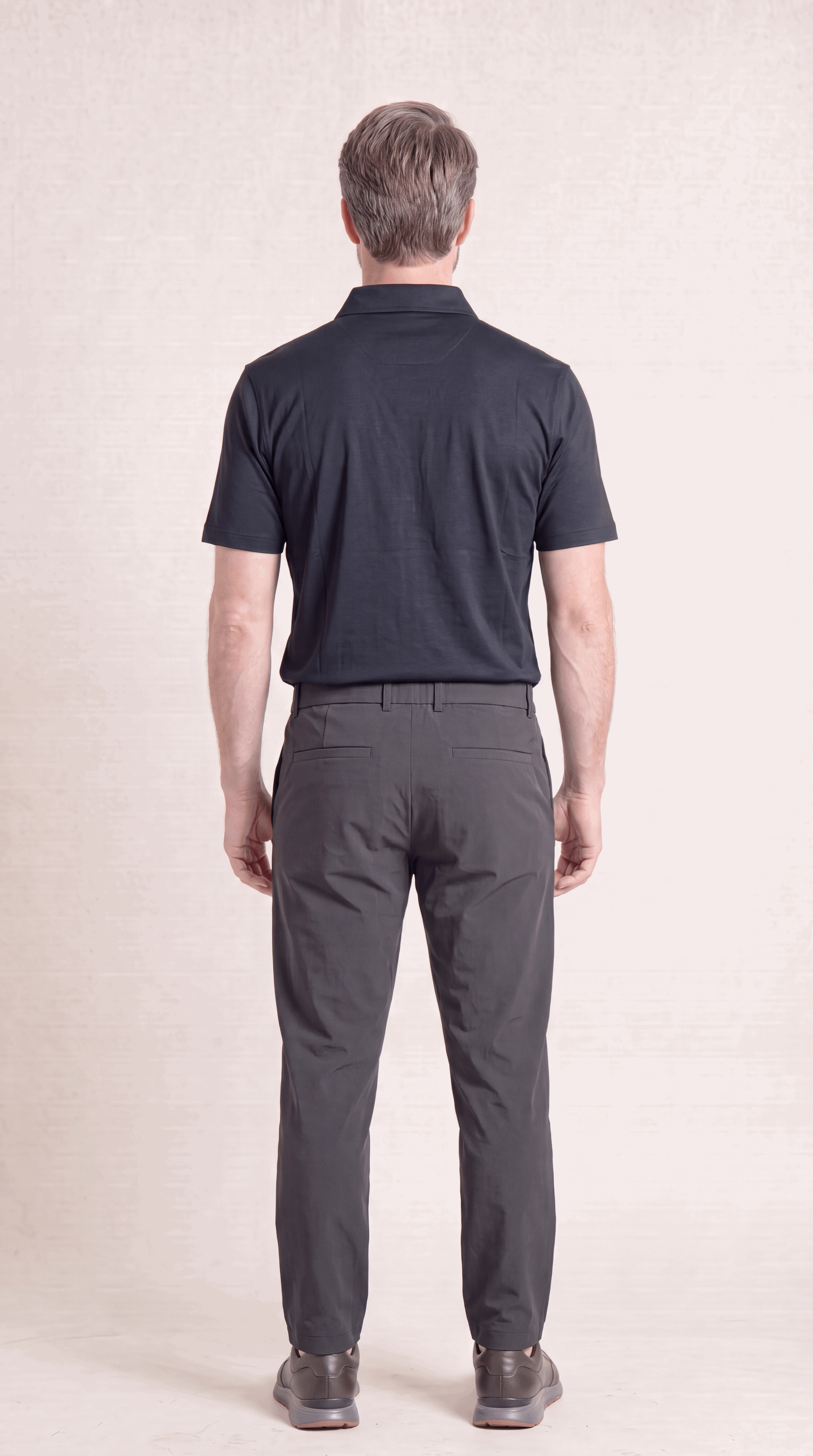 INTERLOCK SUPIMA POLO | NAVY BLUE