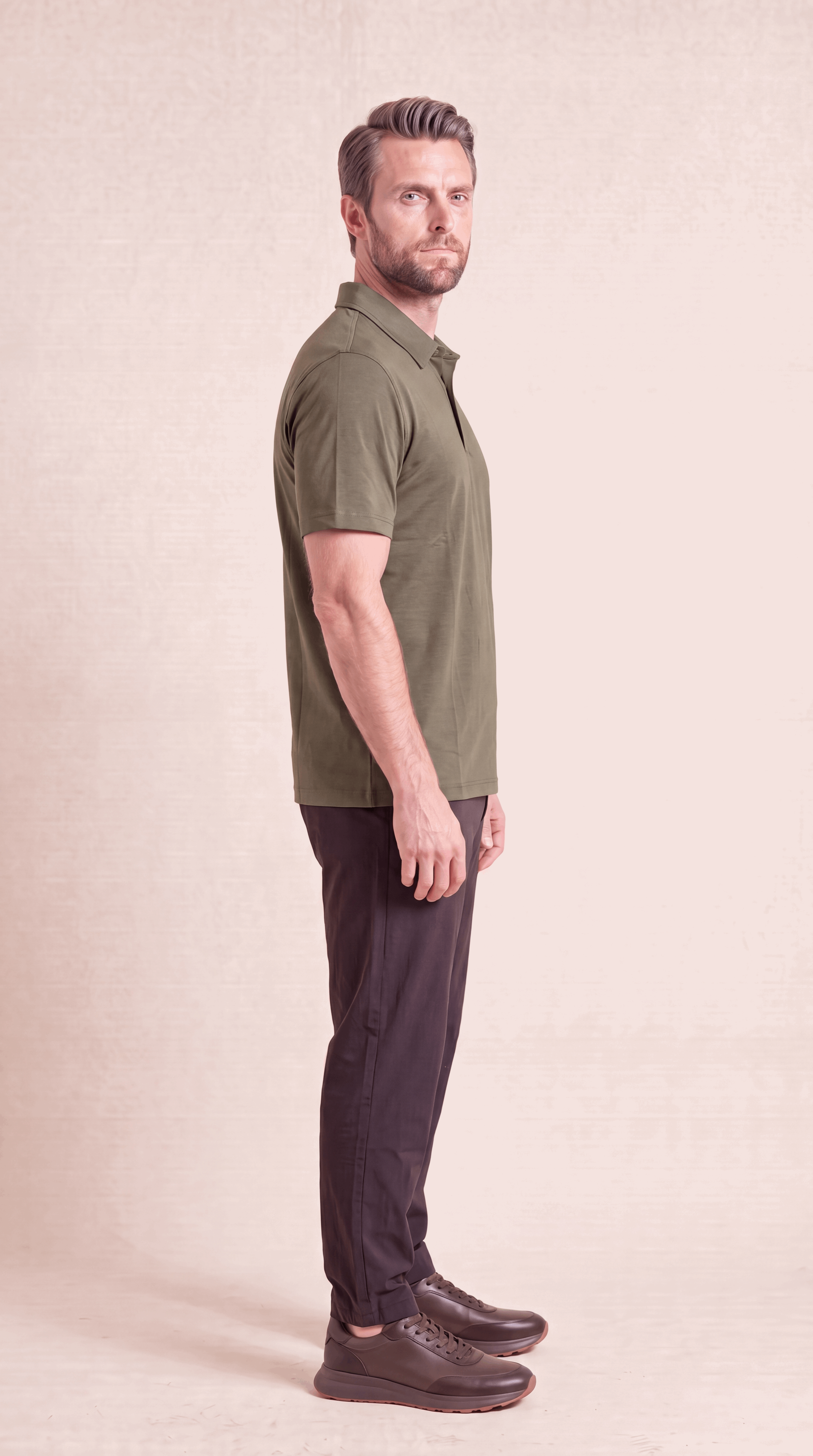 INTERLOCK SUPIMA POLO | ONLIVE GREEN