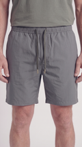 INTERLOCK SUPIMA SHORT | DARK GRAYISH GREEN