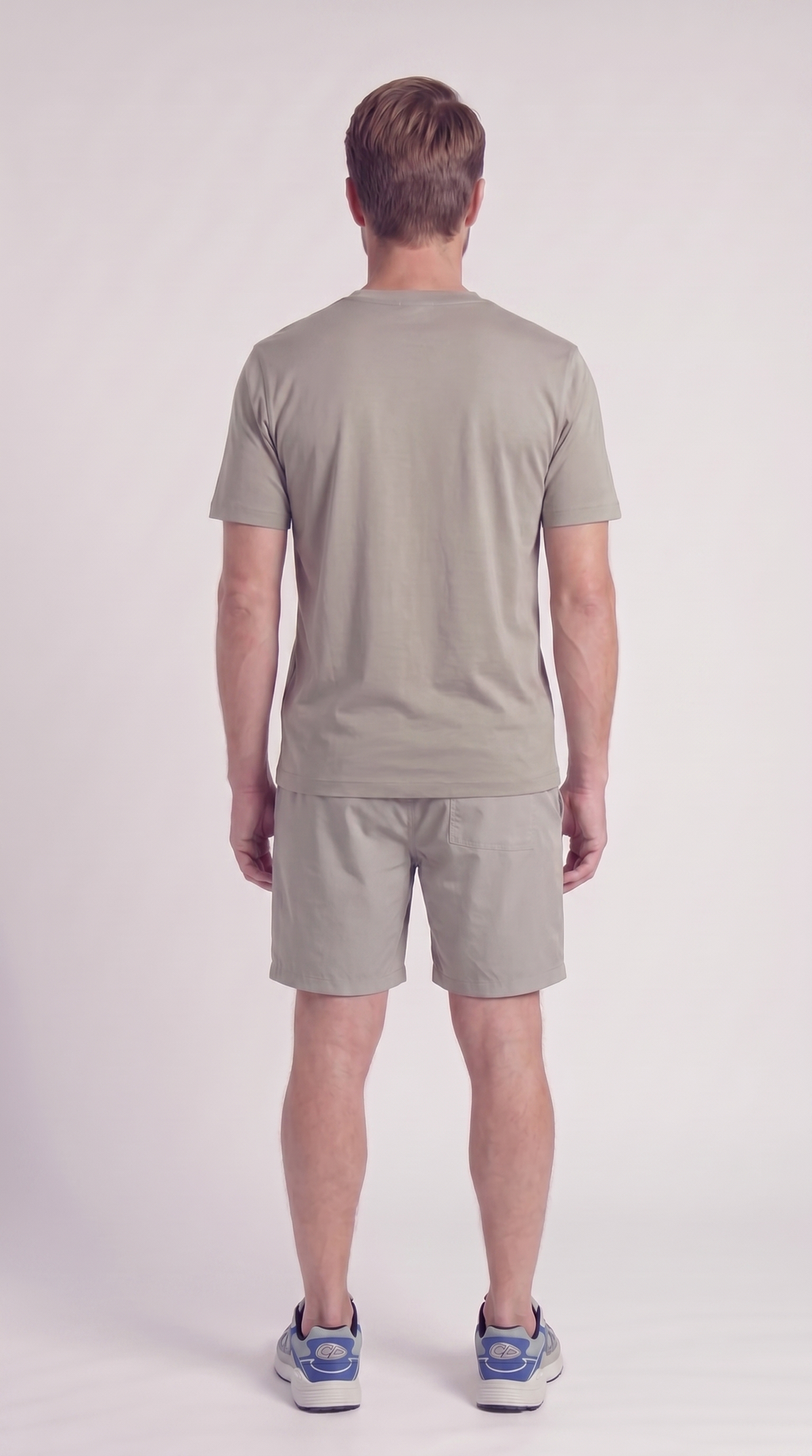 INTERLOCK SUPIMA SHORT | LIGHT GREY