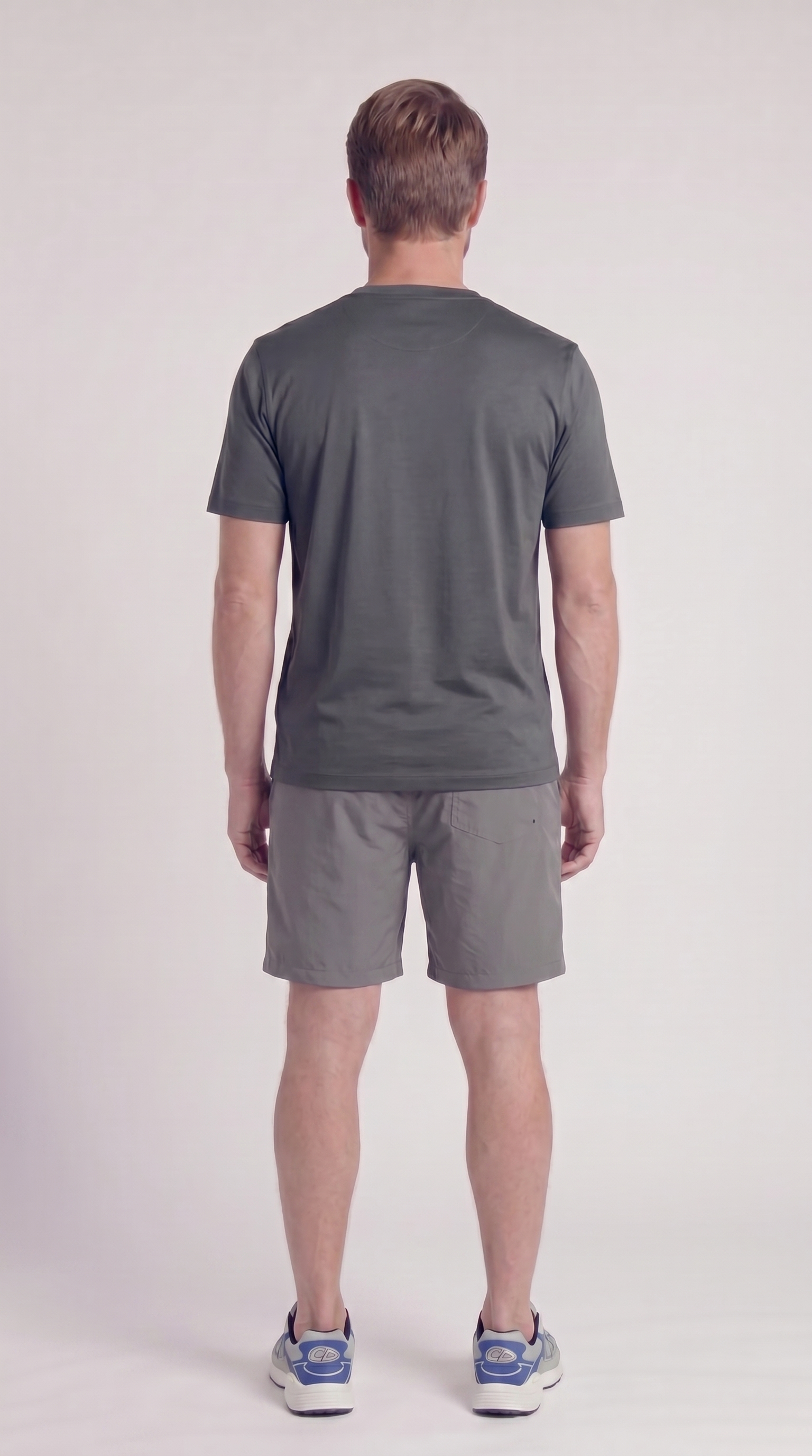 INTERLOCK SUPIMA T-SHIRT | GREY