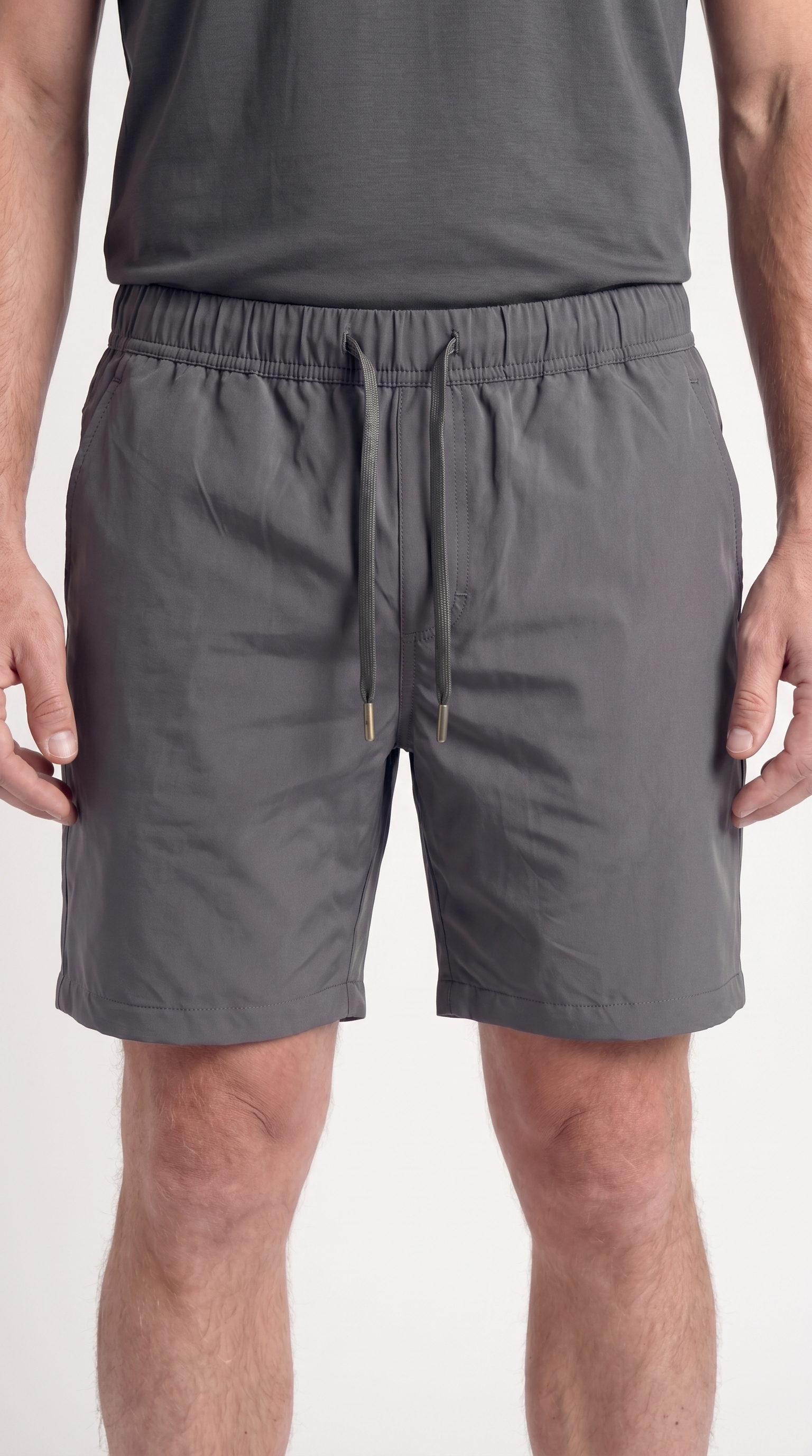 INTERLOCK SUPIMA SHORT | GREY
