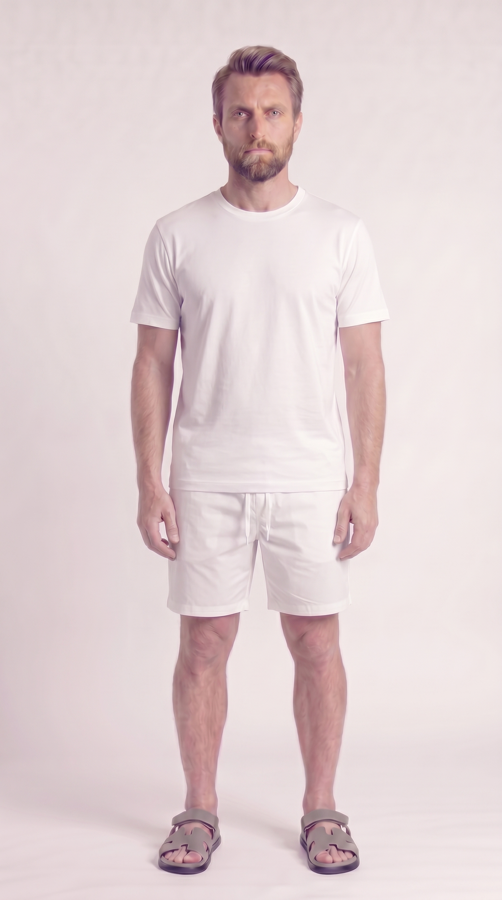 INTERLOCK SUPIMA SHORT | WHITE