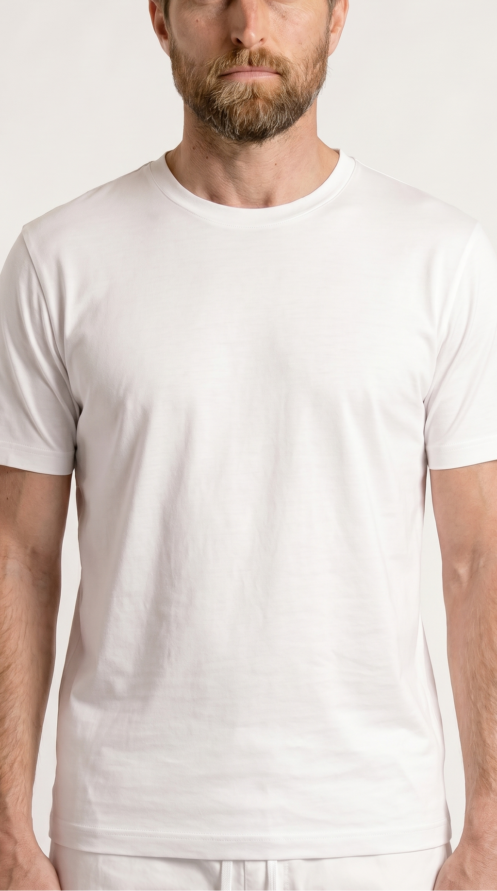 INTERLOCK SUPIMA T-SHIRT | WHITE