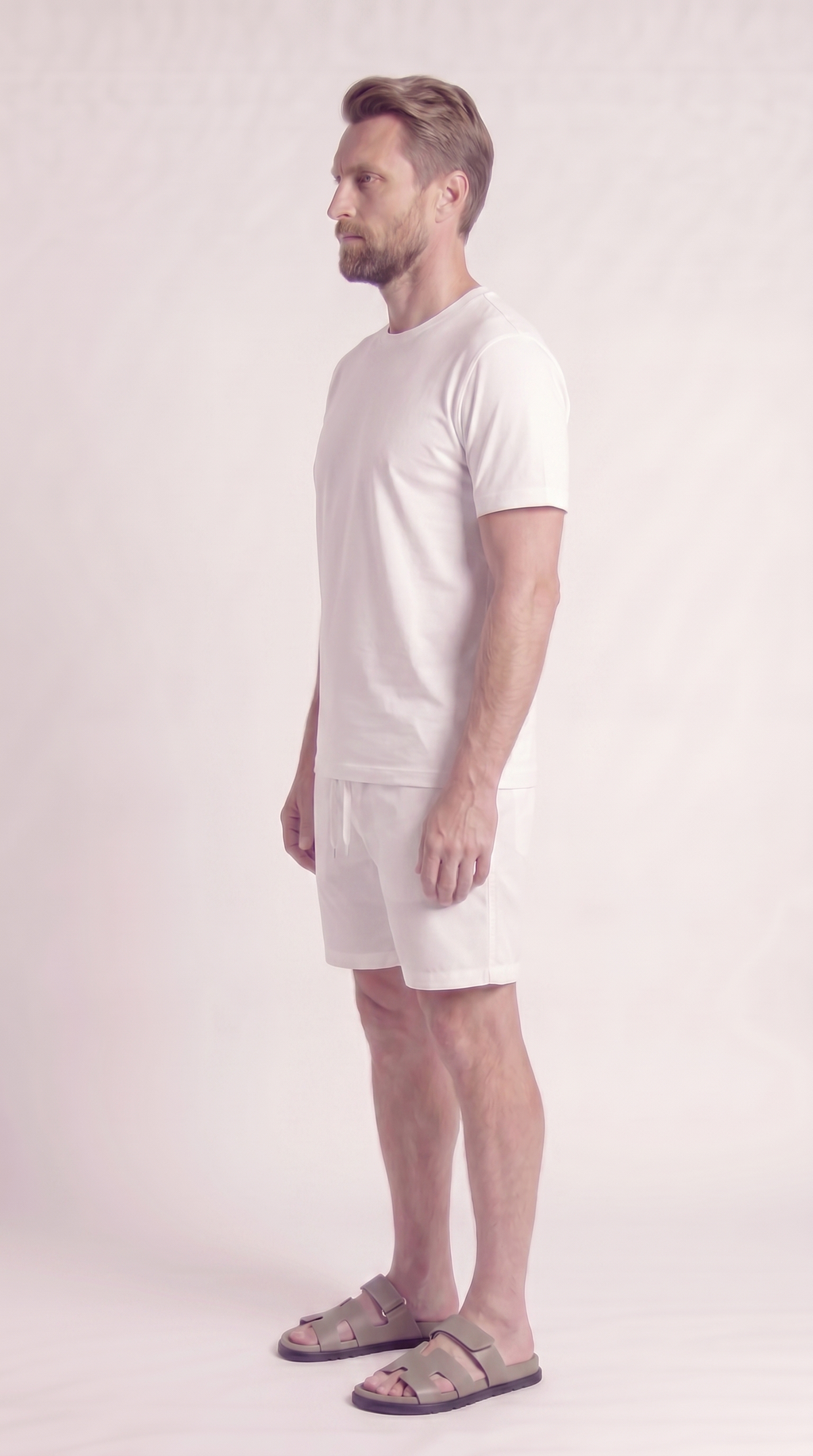 INTERLOCK SUPIMA SHORT | WHITE