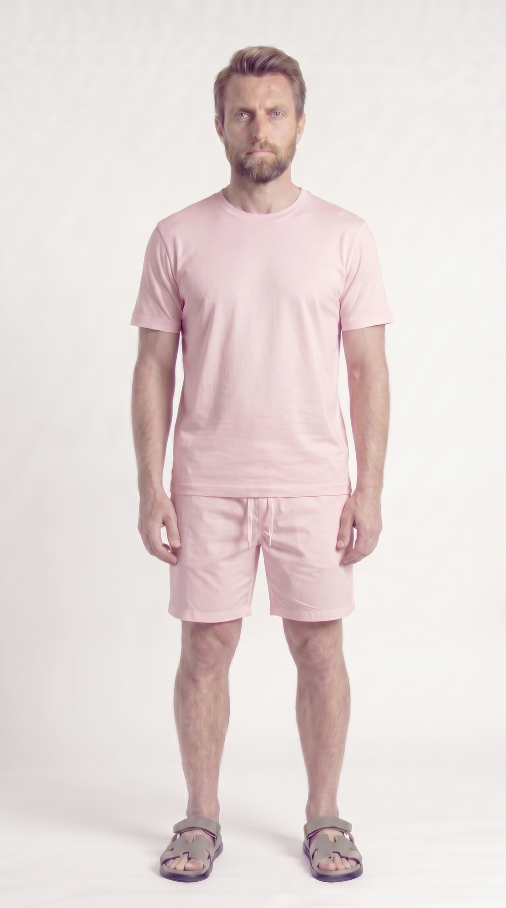 INTERLOCK SUPIMA T-SHIRT | BLUSH PINK