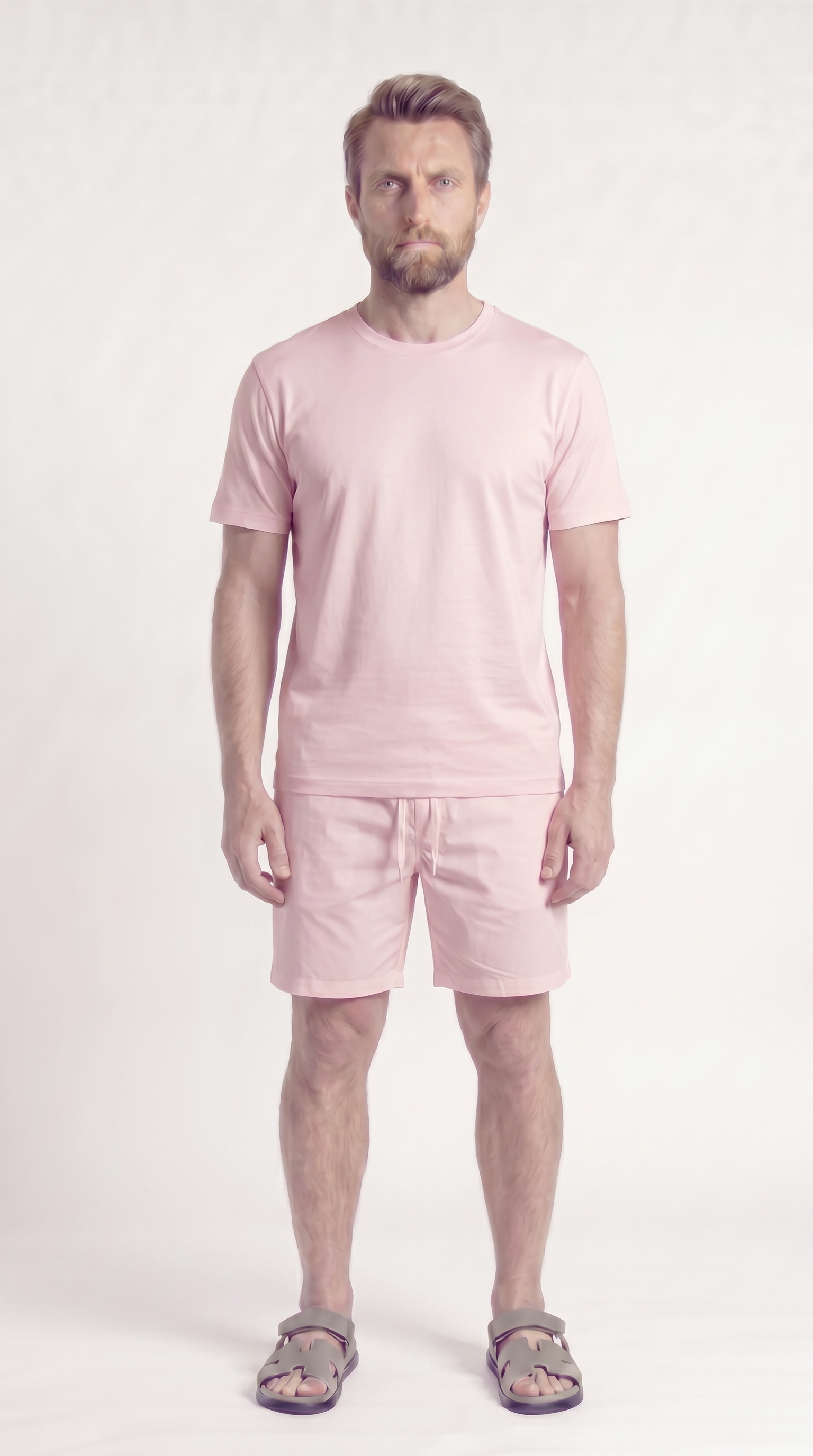 INTERLOCK SUPIMA T-SHIRT | BLUSH PINK
