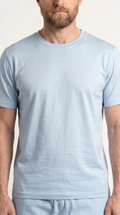 INTERLOCK SUPIMA T-SHIRT | SKY BLUE