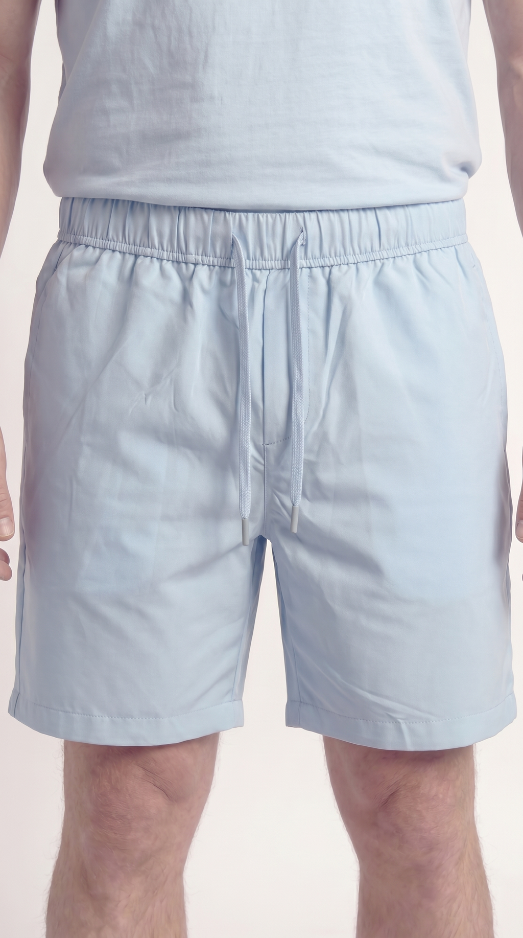 INTERLOCK SUPIMA SHORT | SKY BLUE