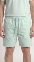 INTERLOCK SUPIMA SHORT | MINT GREEN