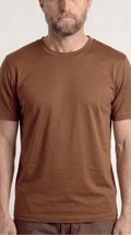 INTERLOCK SUPIMA T-SHIRT | COFFEE