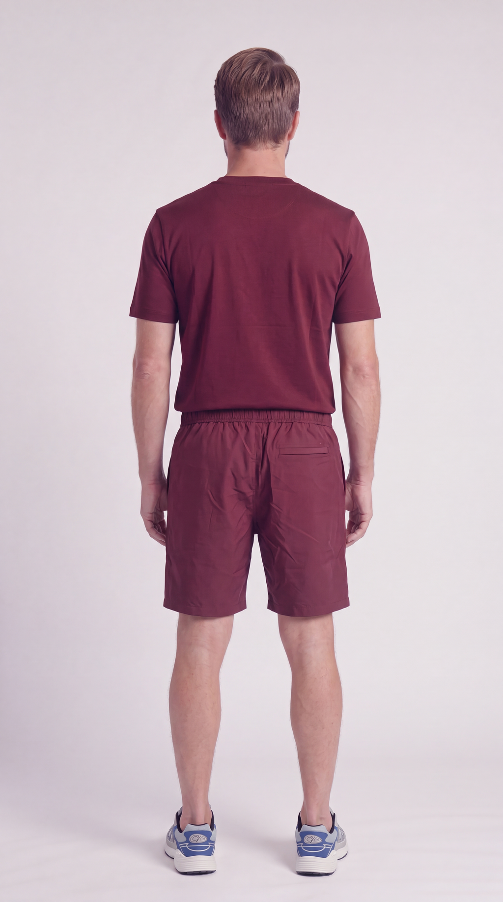 INTERLOCK SUPIMA SHORT | ANCORA RED