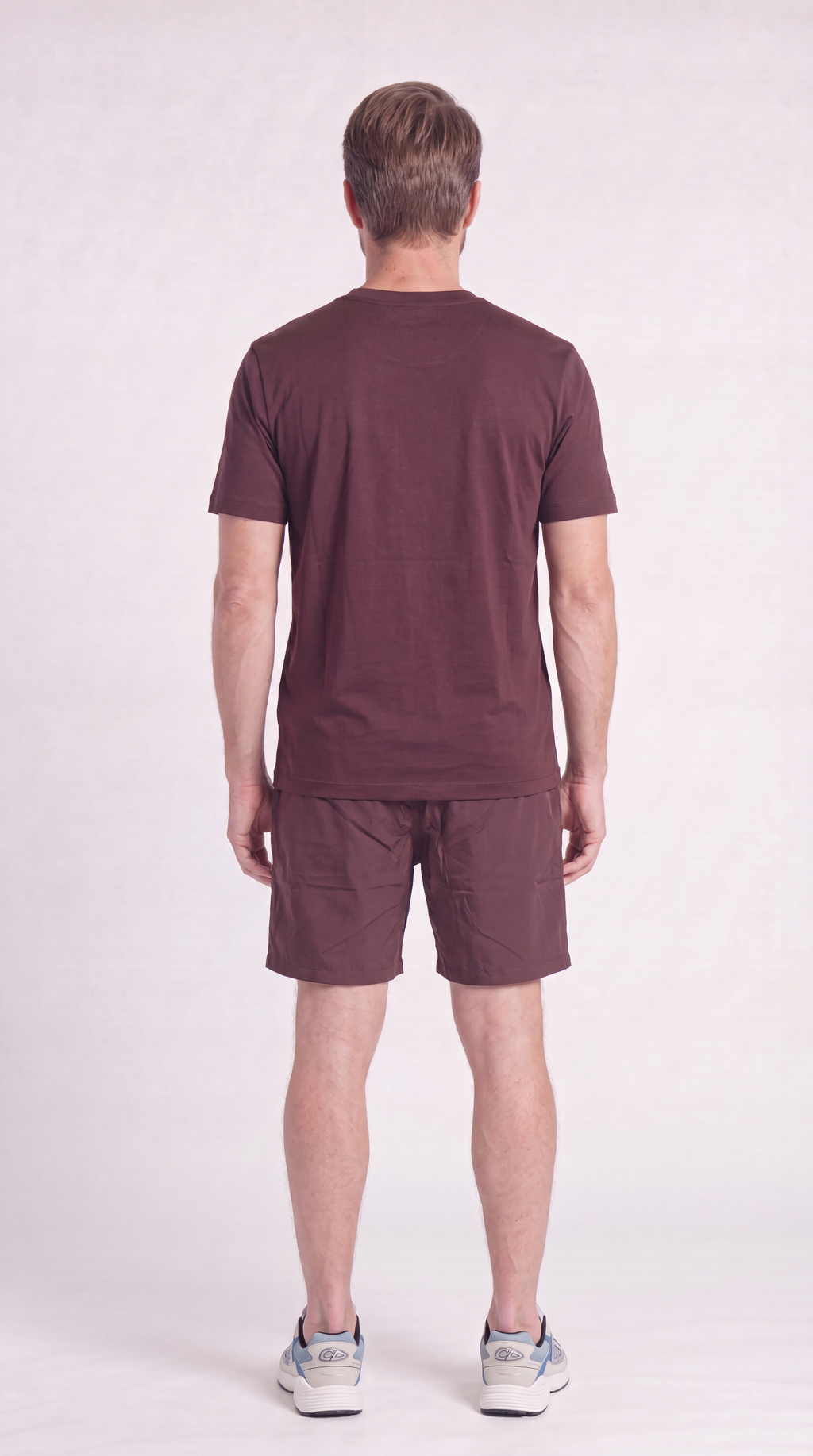 INTERLOCK SUPIMA SHORT | WINE RED