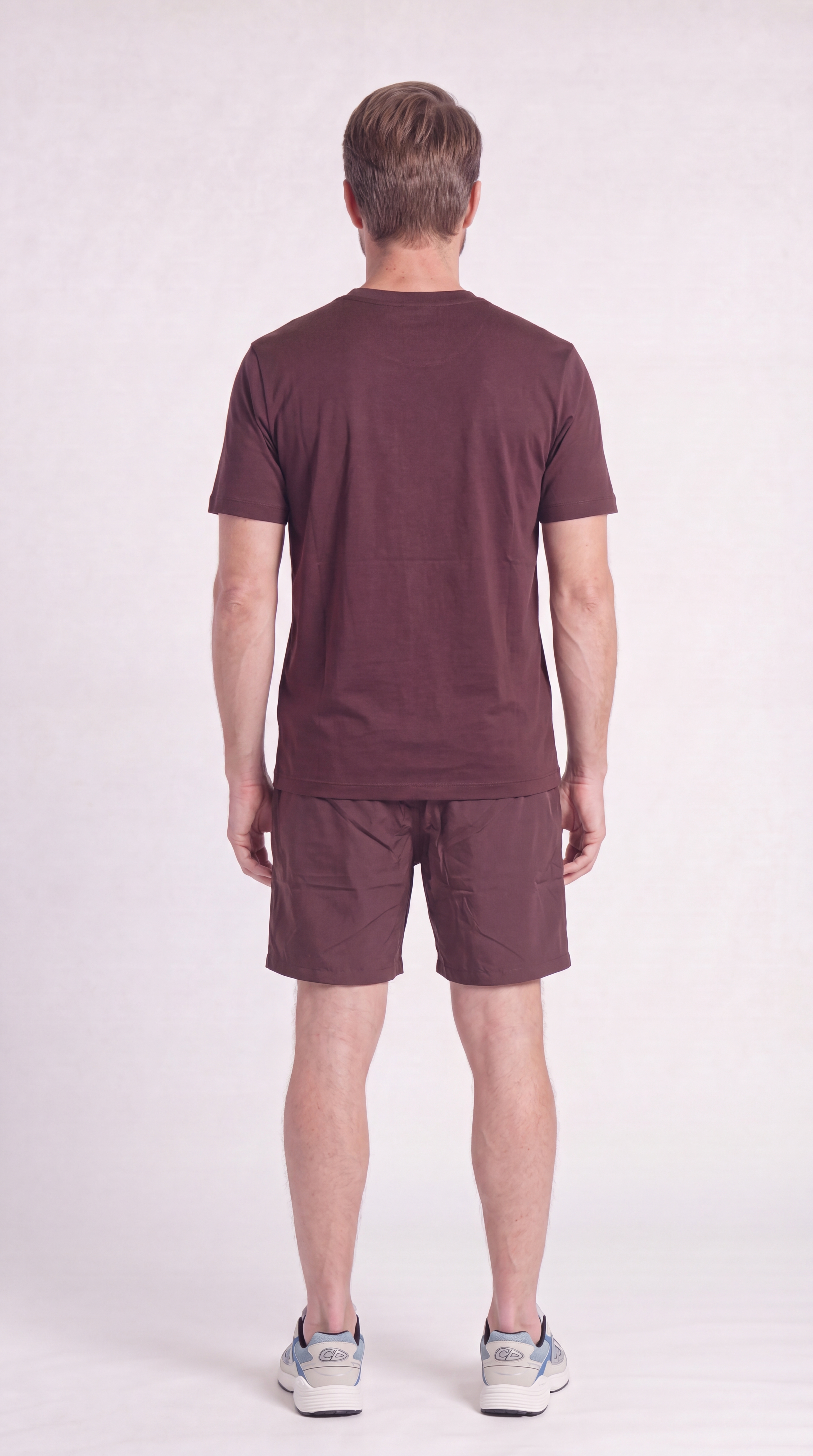 INTERLOCK SUPIMA SHORT | WINE RED