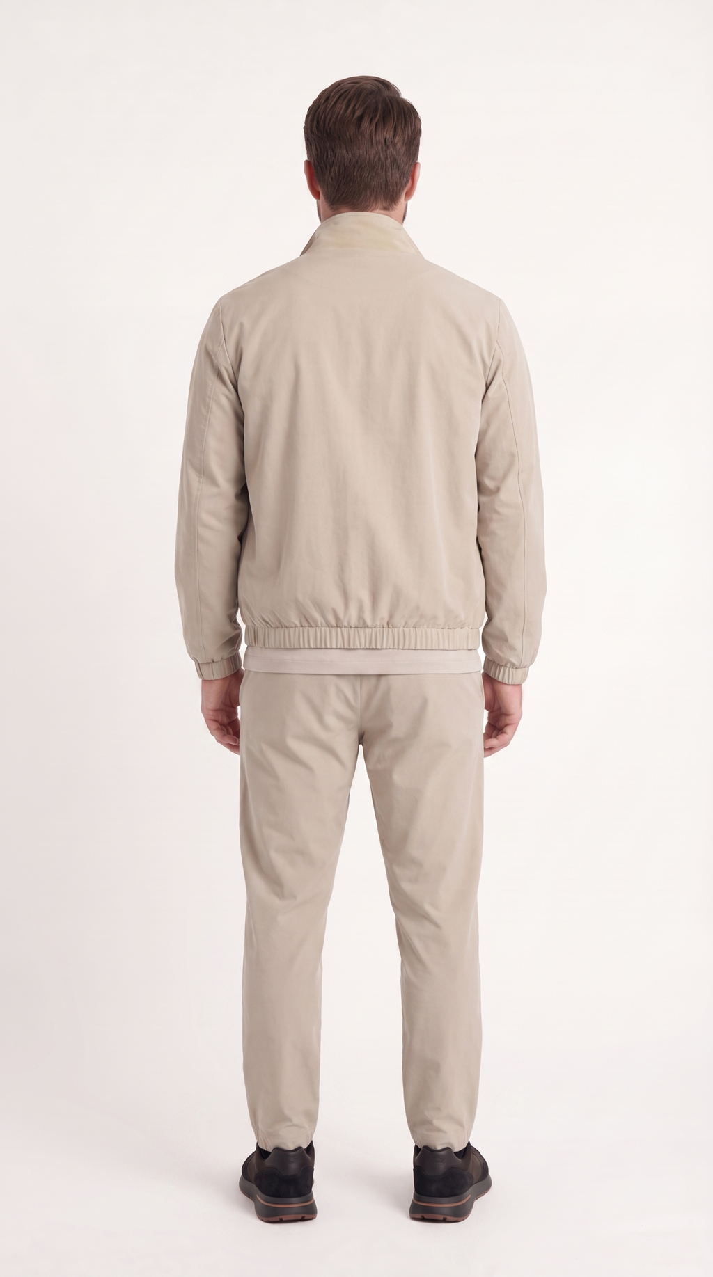 REVERSIBLE JACKET GREY/BEIGE