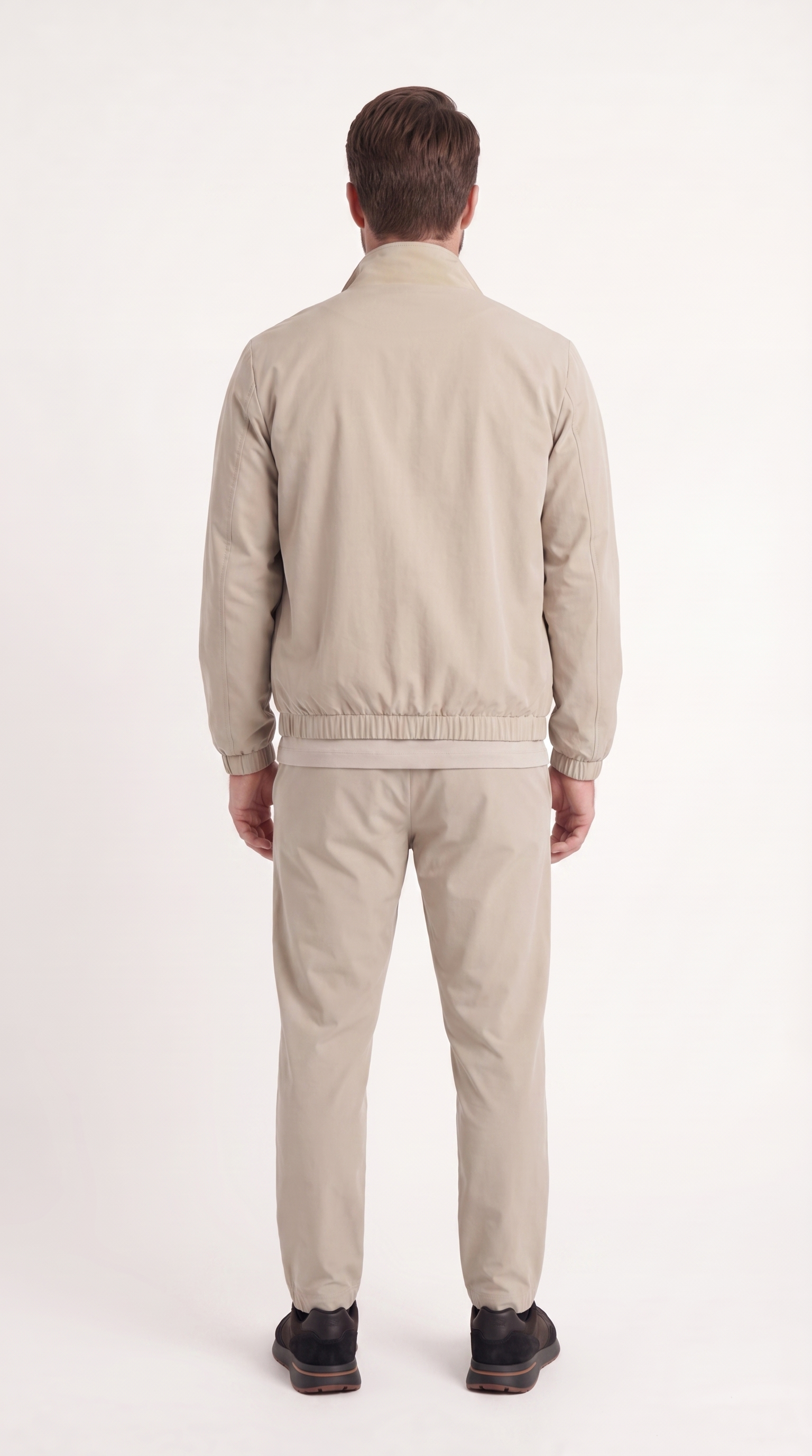 REVERSIBLE JACKET GREY/BEIGE