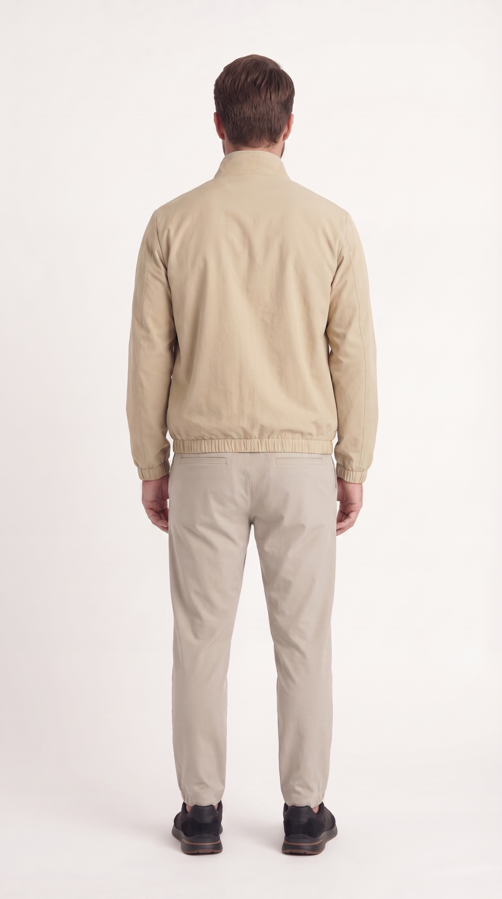 REVERSIBLE JACKET GREY/BEIGE