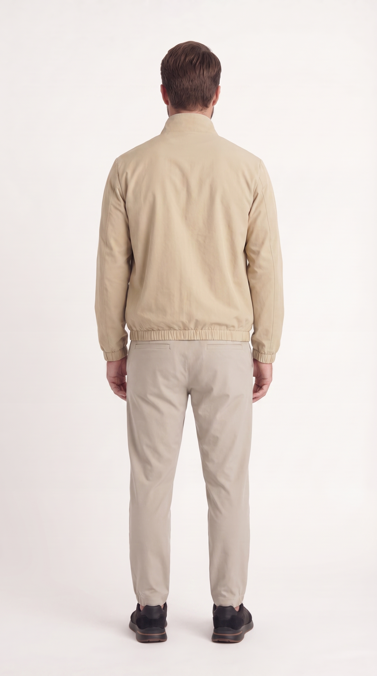 REVERSIBLE JACKET GREY/BEIGE