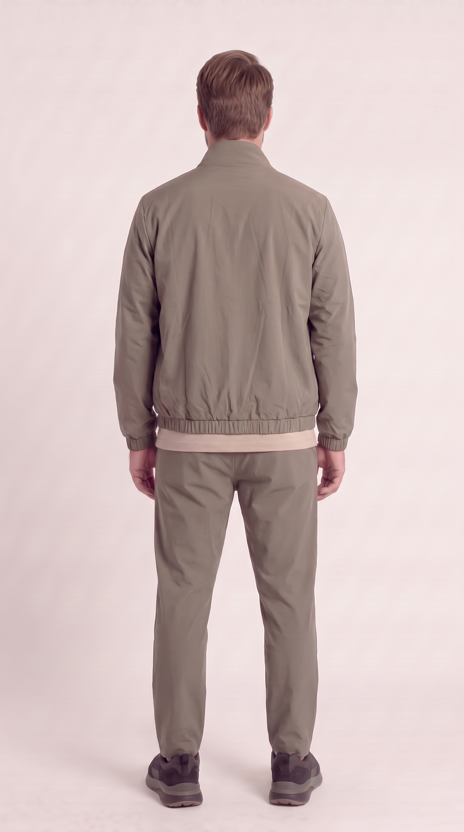 REVERSIBLE JACKET GREY/BEIGE