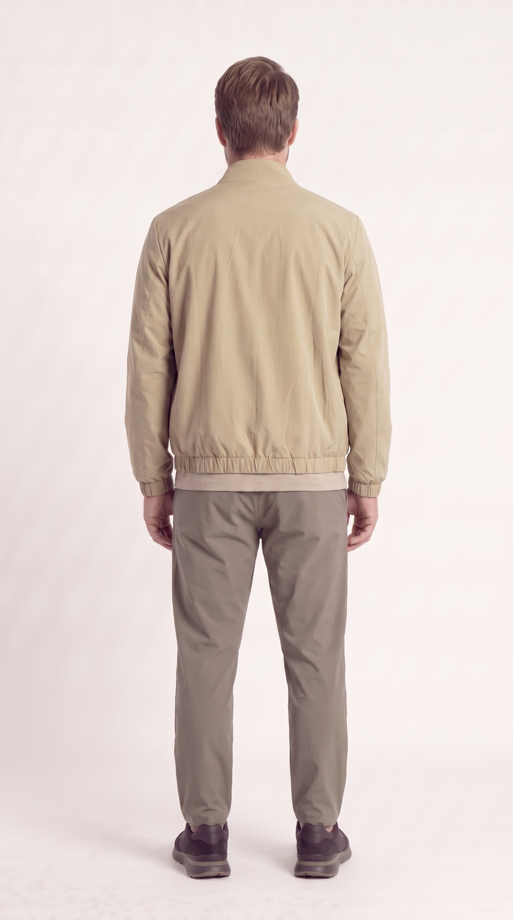REVERSIBLE JACKET GREY/BEIGE