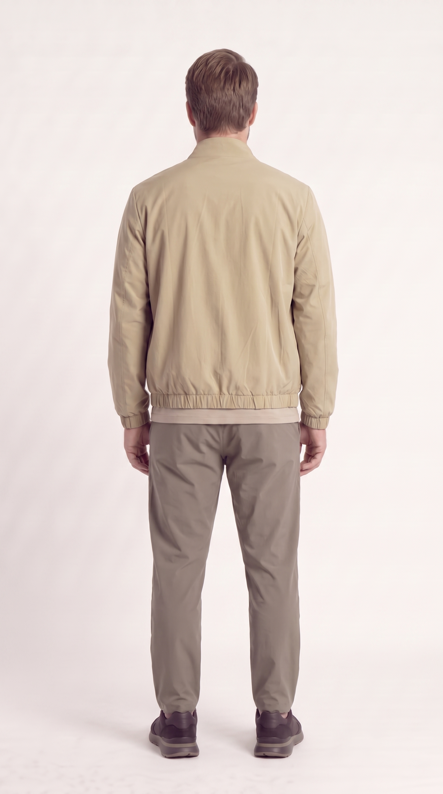 REVERSIBLE JACKET GREY/BEIGE