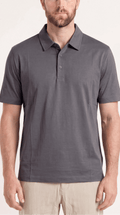 INTERLOCK SUPIMA POLO | SLATE GREY