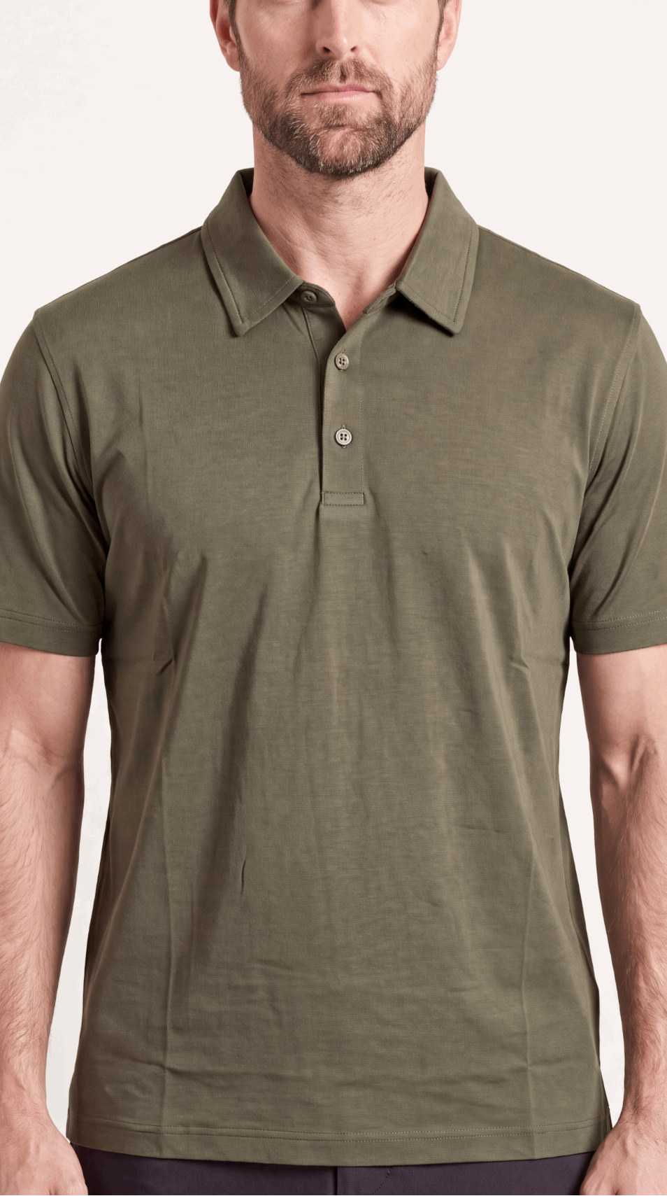 INTERLOCK SUPIMA POLO | ONLIVE GREEN