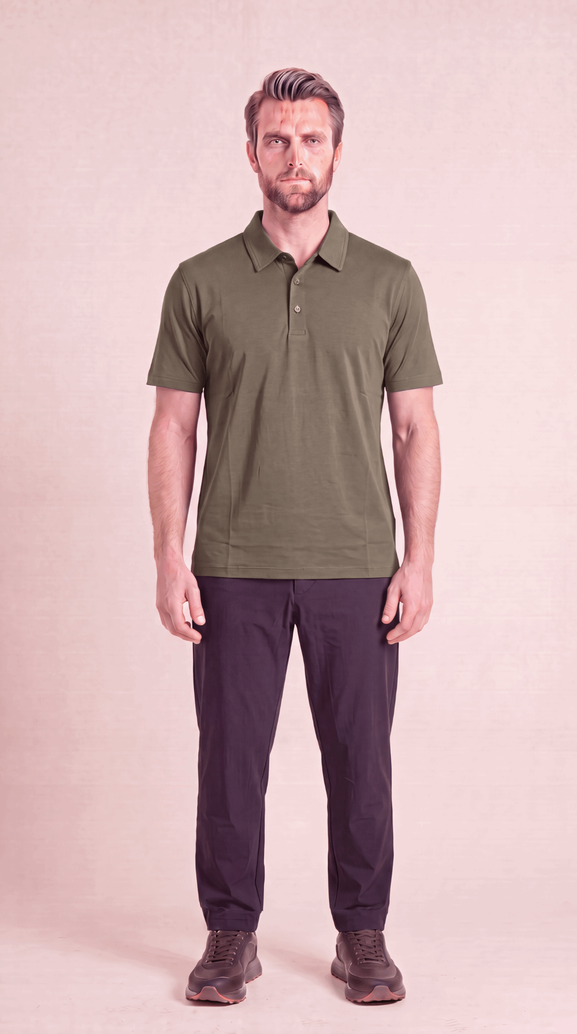 INTERLOCK SUPIMA POLO | ONLIVE GREEN