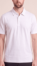 INTERLOCK SUPIMA POLO | WHITE