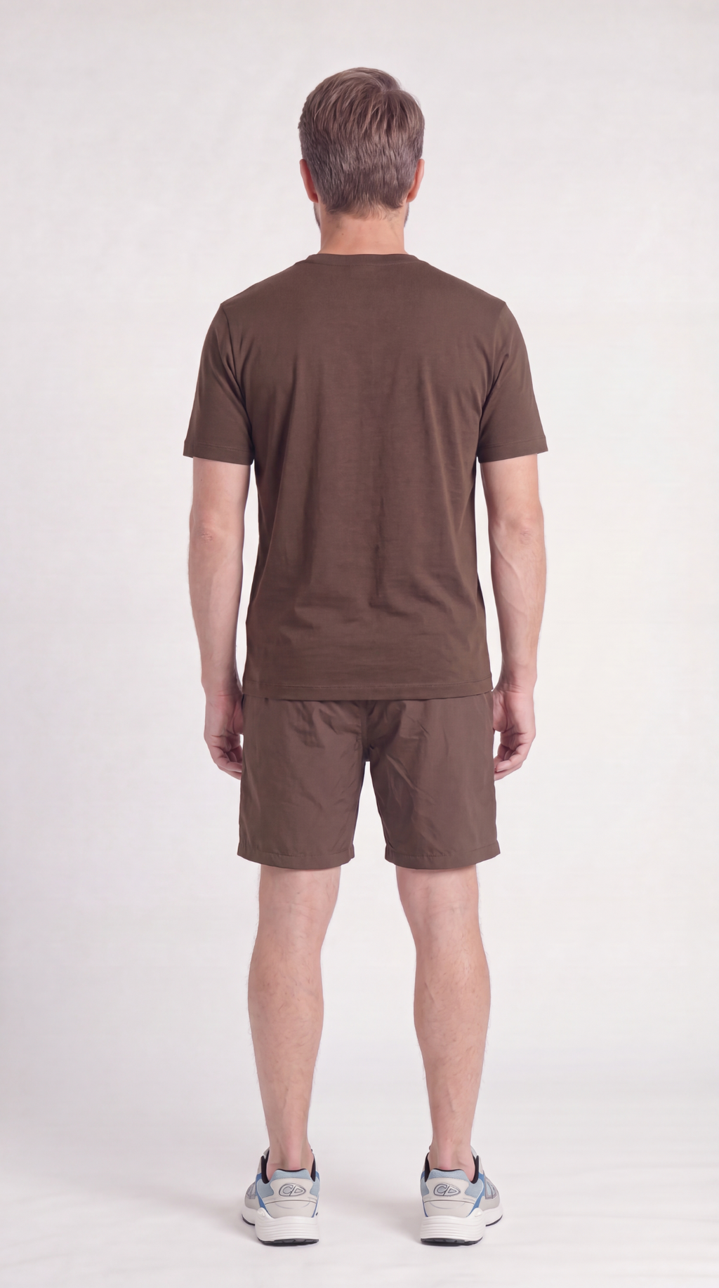INTERLOCK SUPIMA SHORT | DARK BROWN