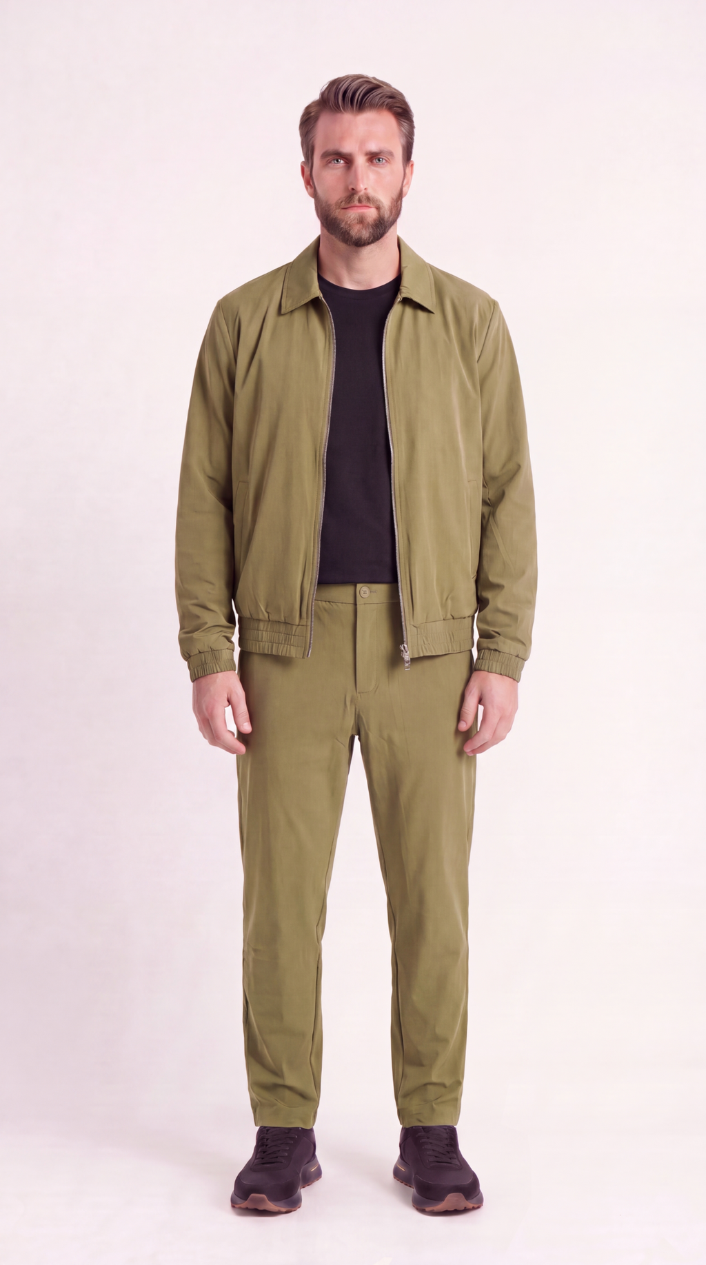 OLIVE GREEN TECH SUIT